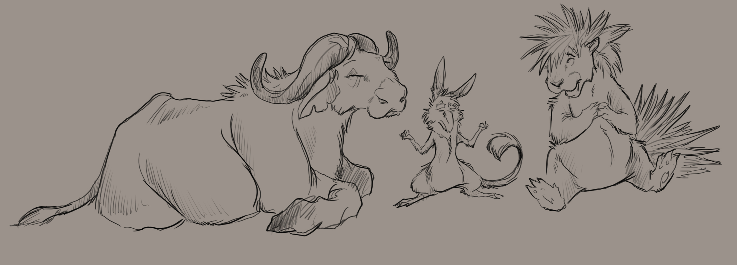 Digital- Concept Character Design for an animated film (unpublished).