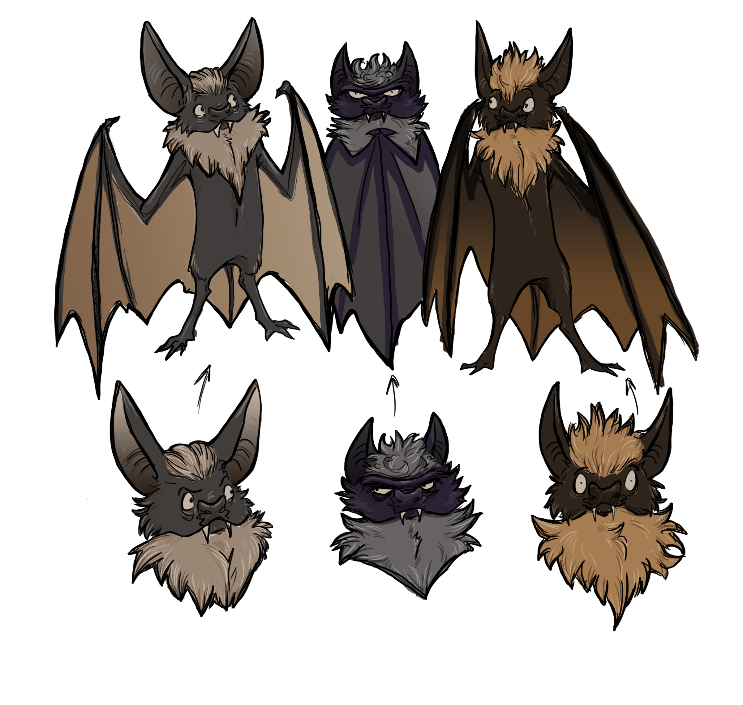 Digital- Concept Character Design for an animated film (unpublished).