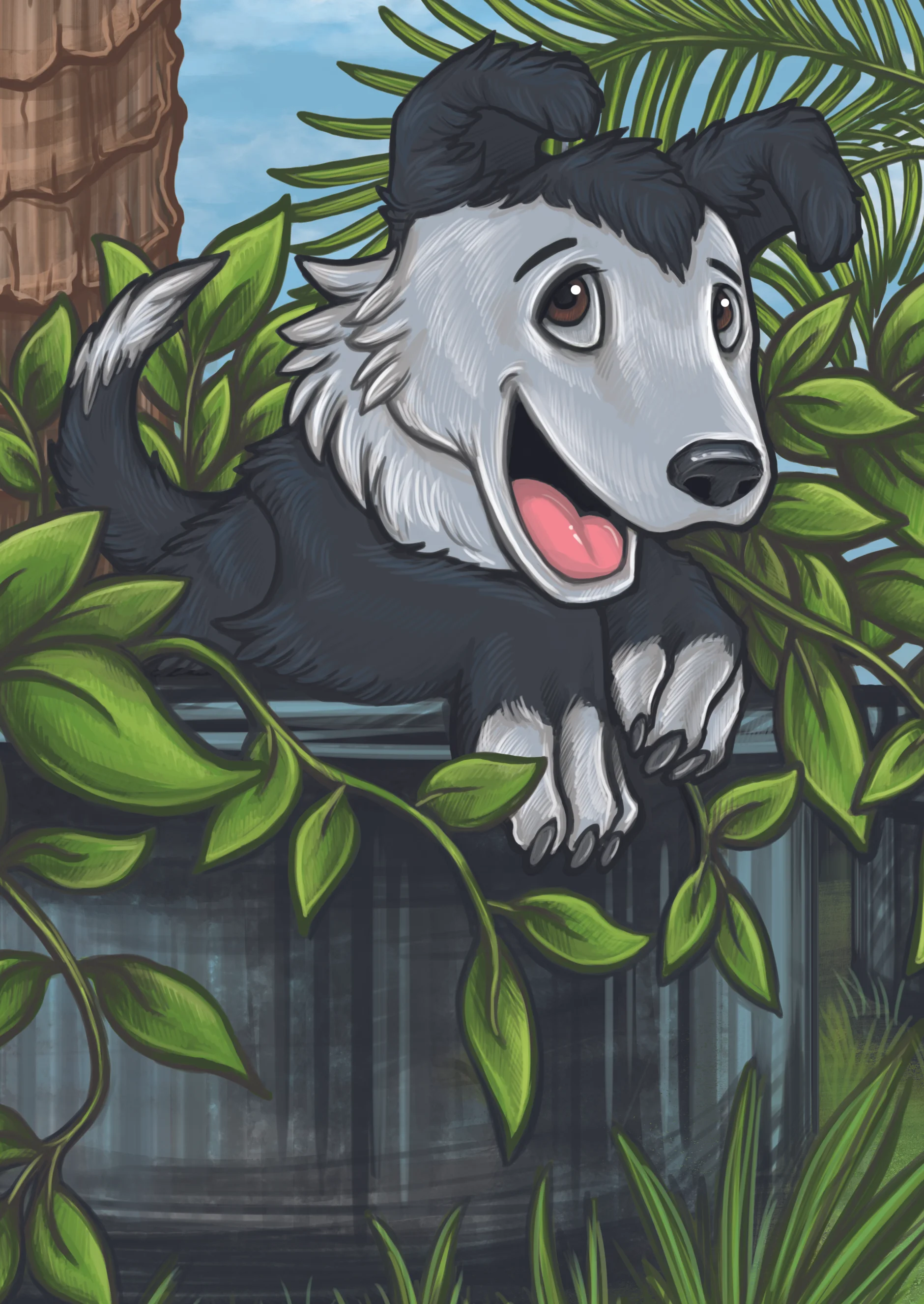 Sabal. A Dog’s Life on the Tree Farm