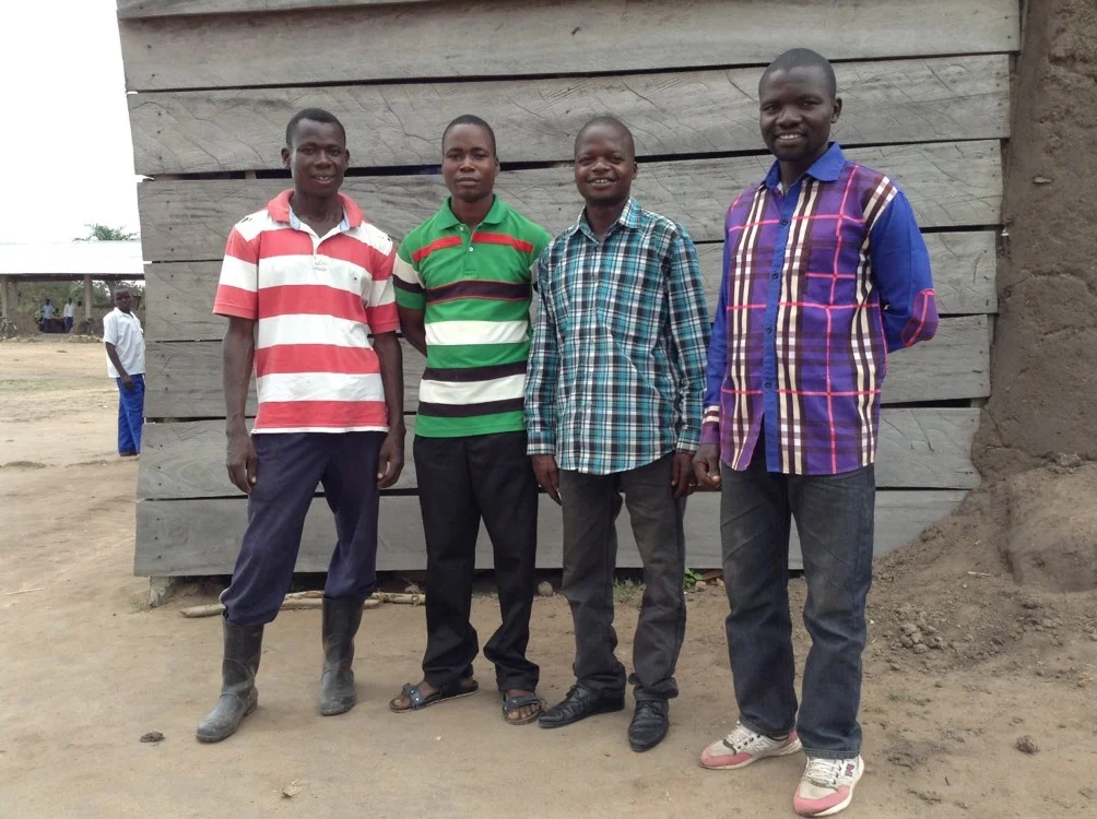 Here are four students that have benefited from the scholarship program that are contributing to the development of the Dungu community.
