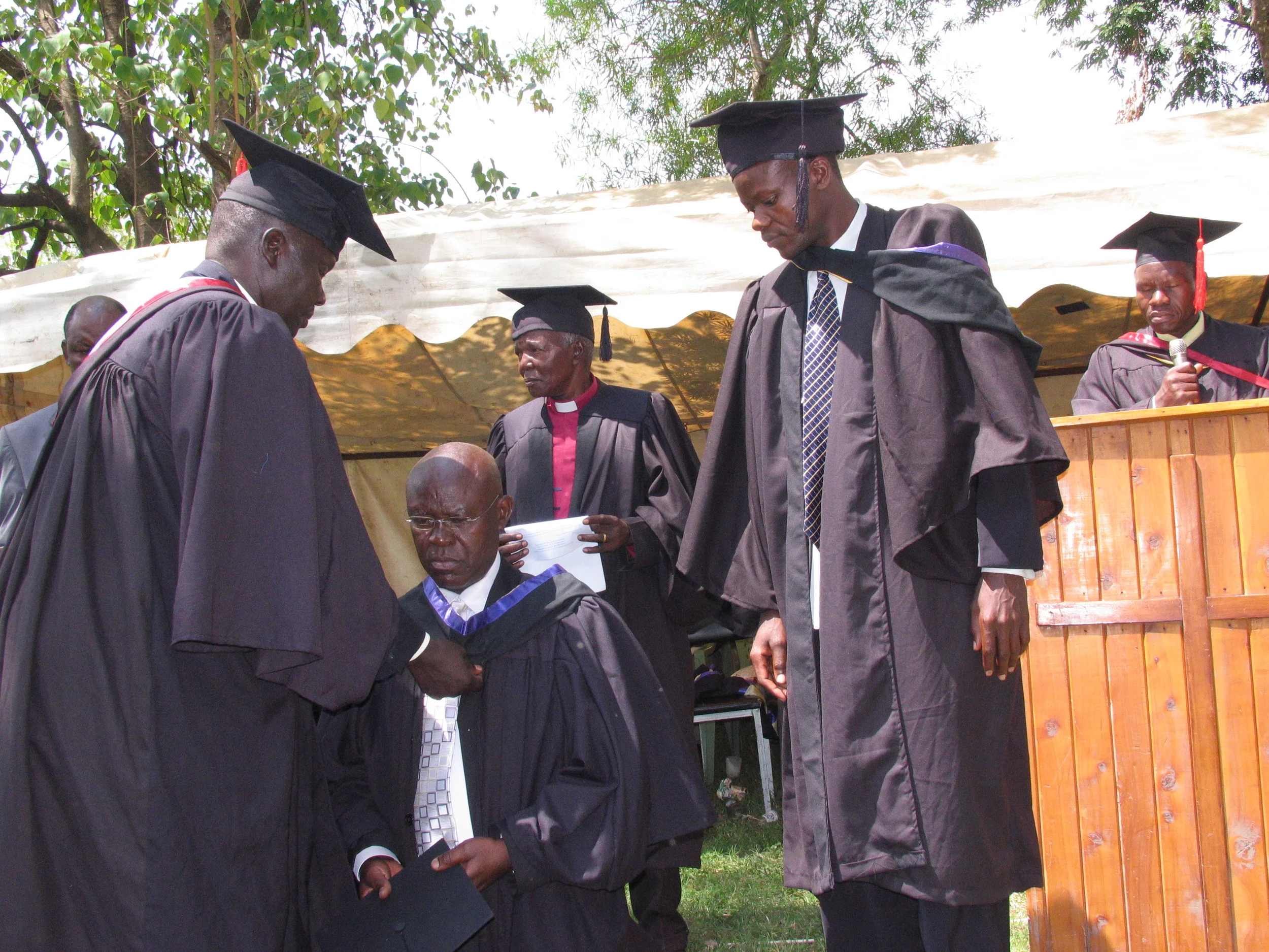 Ahero Evangelical School of Theology graduation ceremony.
