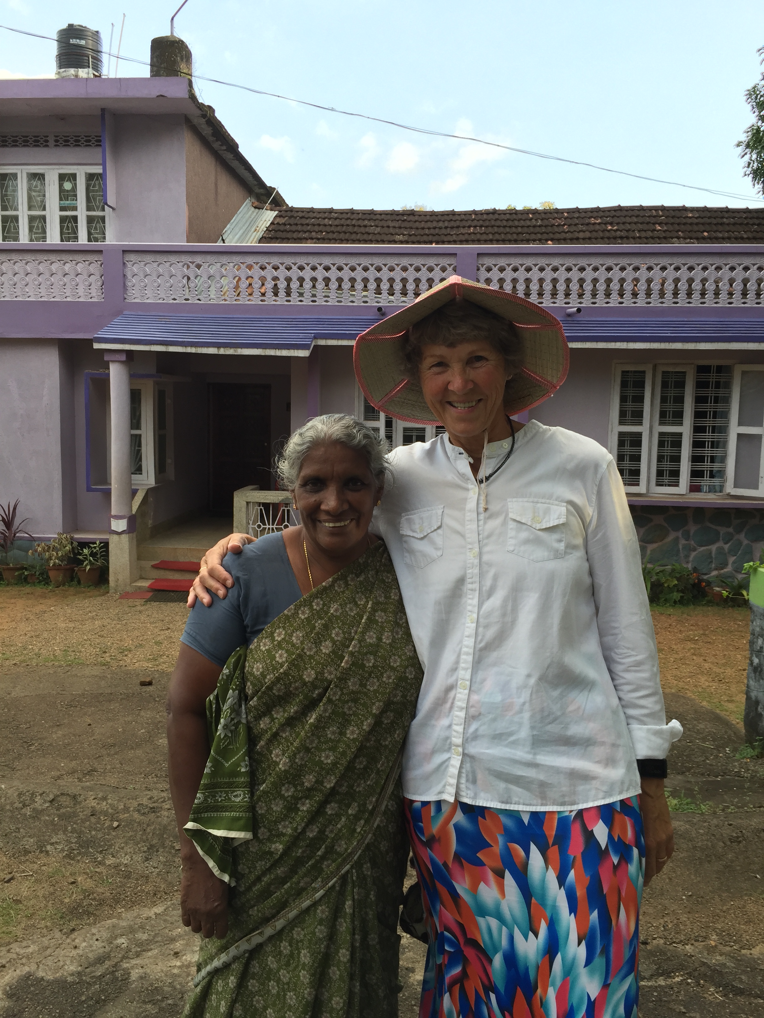 with Annamma Simon