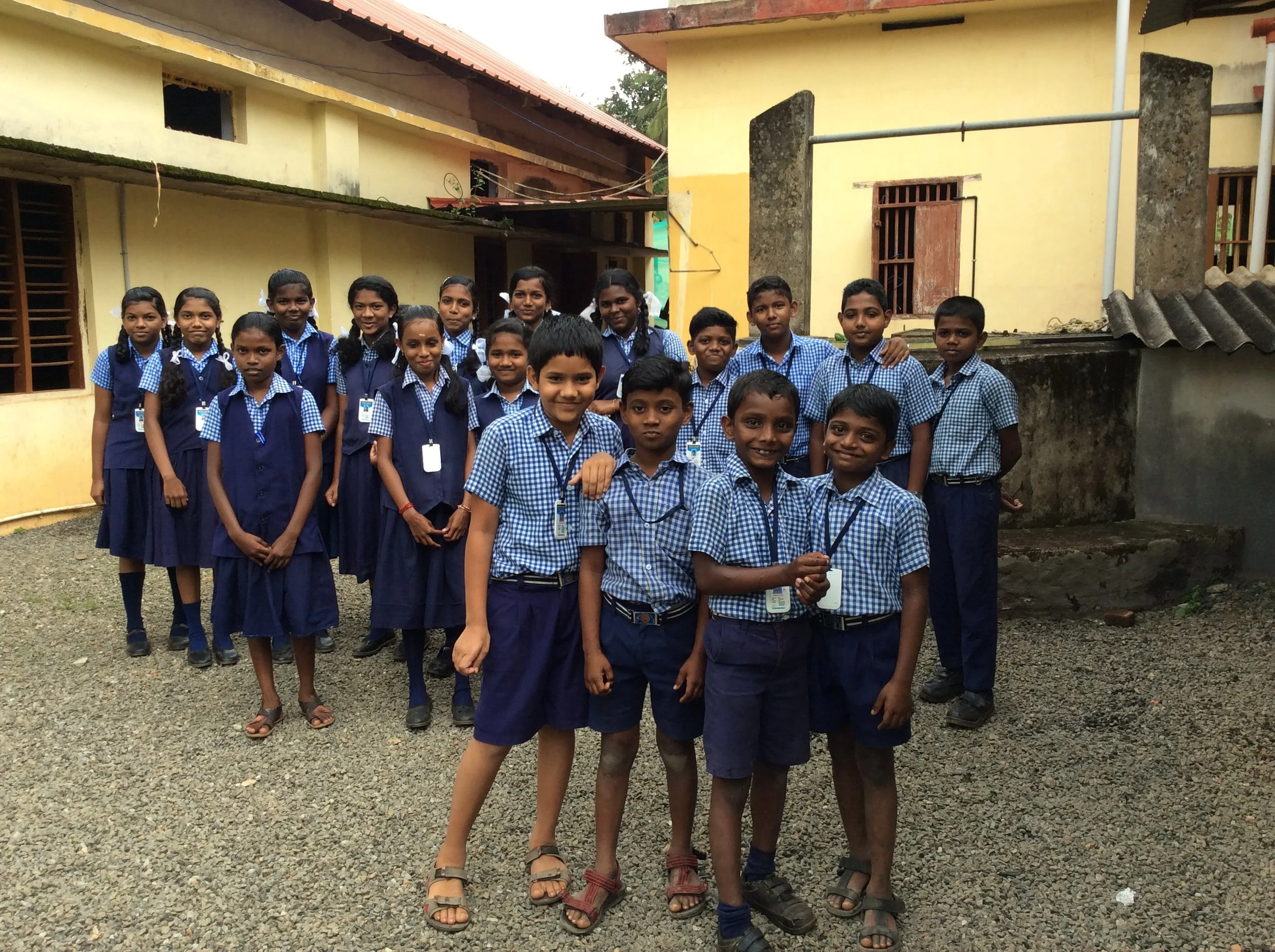 Students of Bethany Christian English Medium School
