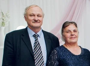 Pavel and his wife Larissa