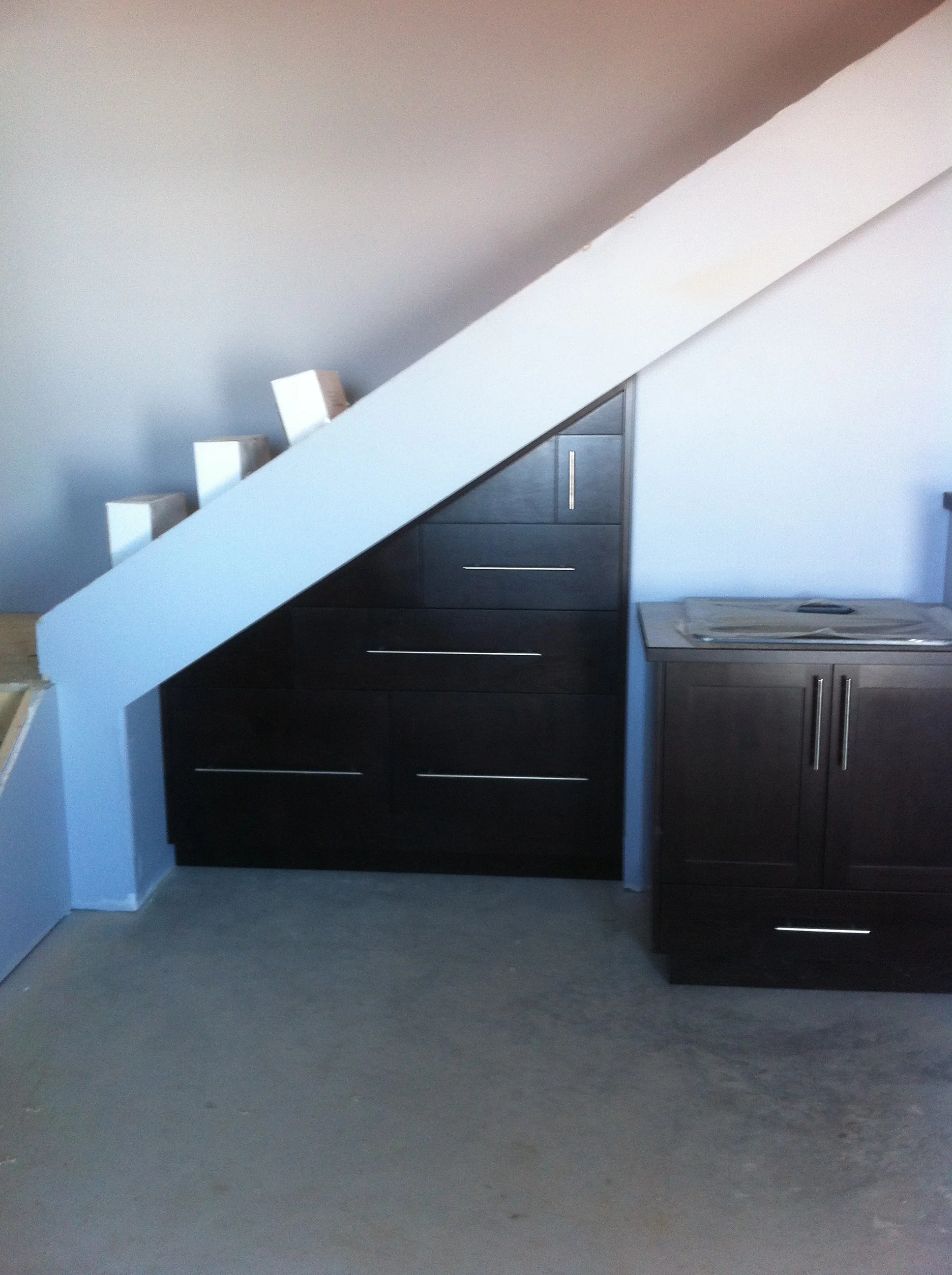 Under stairs Storage