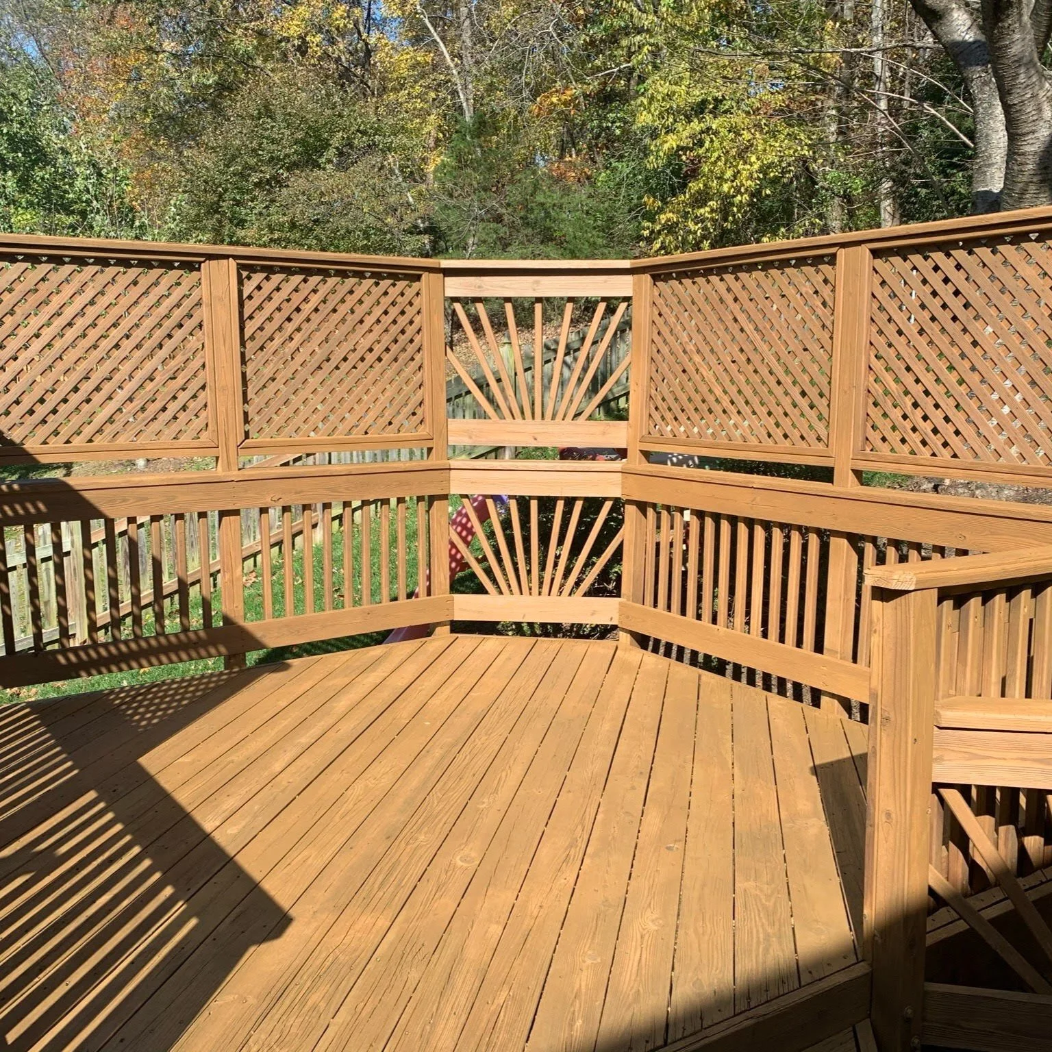 Deck Staining and Sealing - Timeline &amp; process