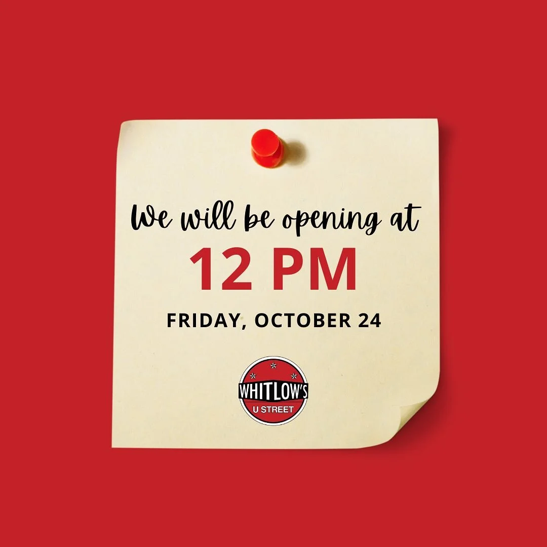 Opening early this Friday for @howard1867’s homecoming! ๐