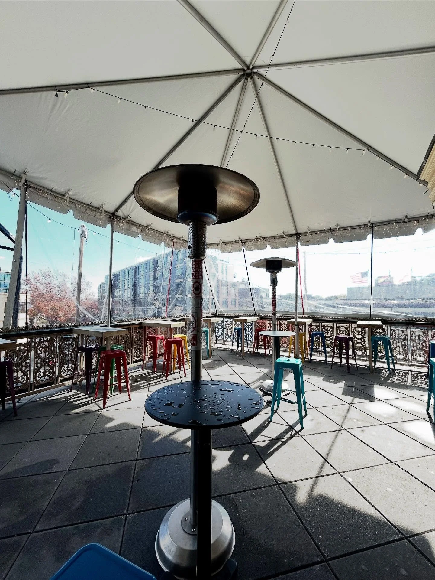 We&rsquo;ve got you covered this weekend&hellip; complete with heat lamps! 🔥