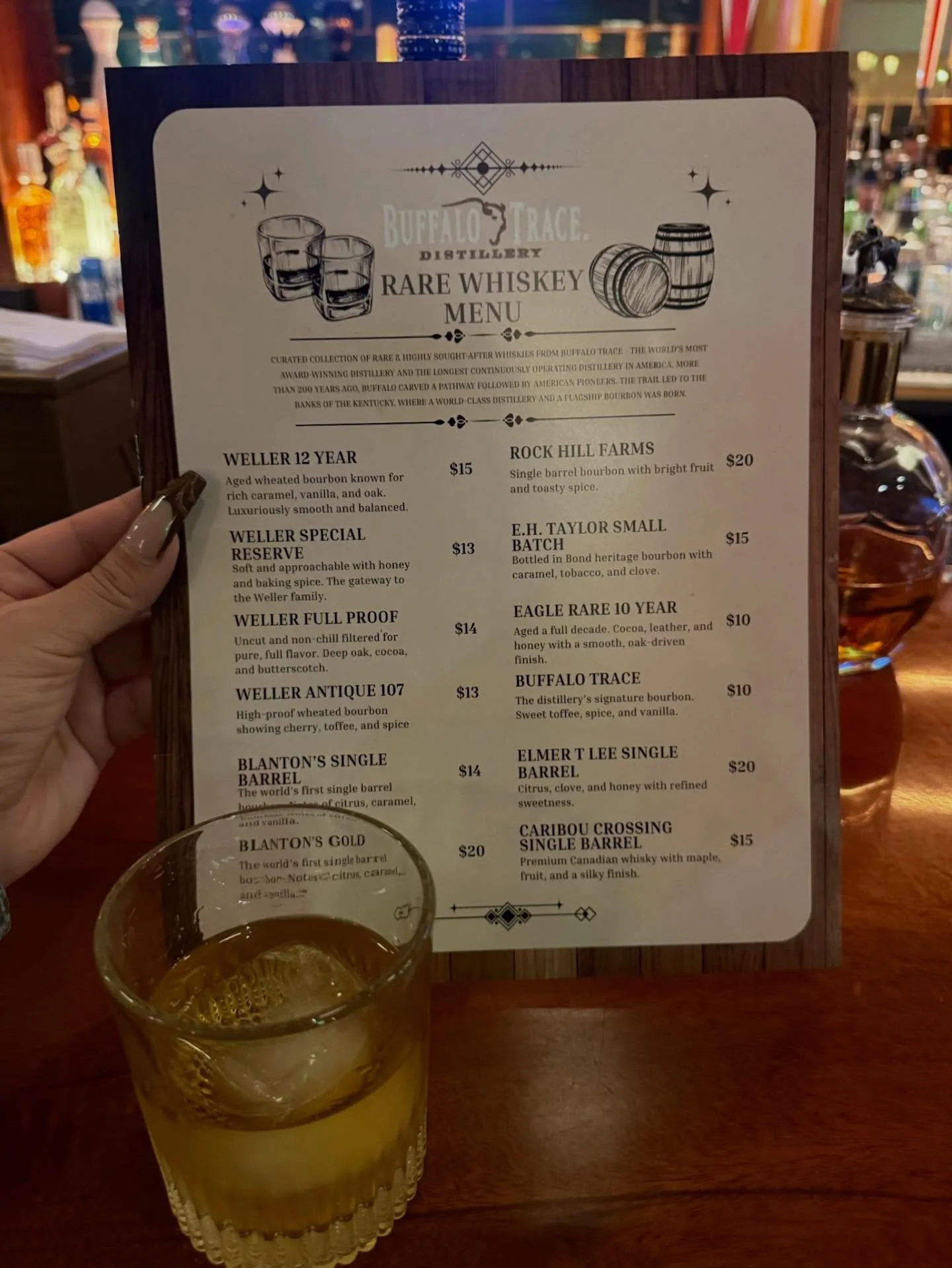 It&rsquo;s Whiskey Wednesday! 🥃 Come through and try our new whiskey menu.