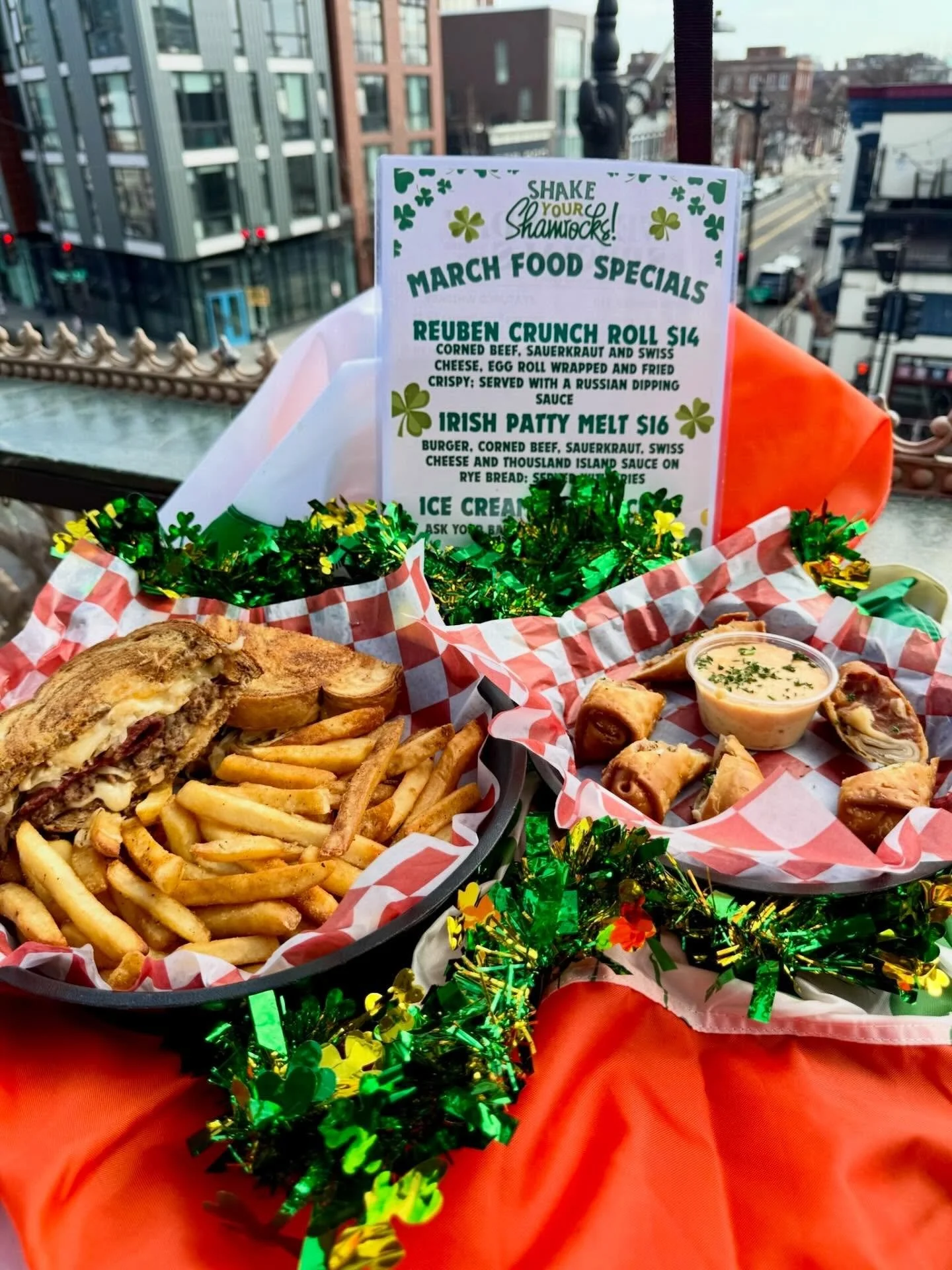 Stop in for these March eats! 🍀