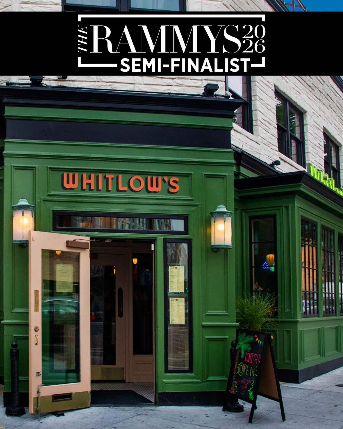 We&rsquo;re honored to be named a 2026 RAMMYS Semi-Finalist for Best Bar! 🍻 To be recognized among so many amazing restaurants and hospitality visionaries is incredible. Thanks @ramwdc for the nomination!