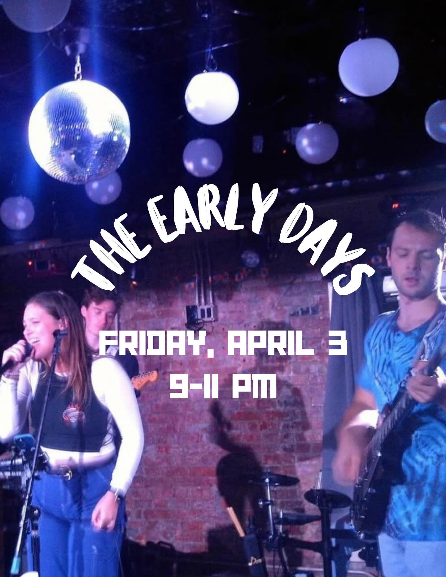 Start your weekend off right with @_theearlydays_ and DJ @killabeats24! 🎶🎉