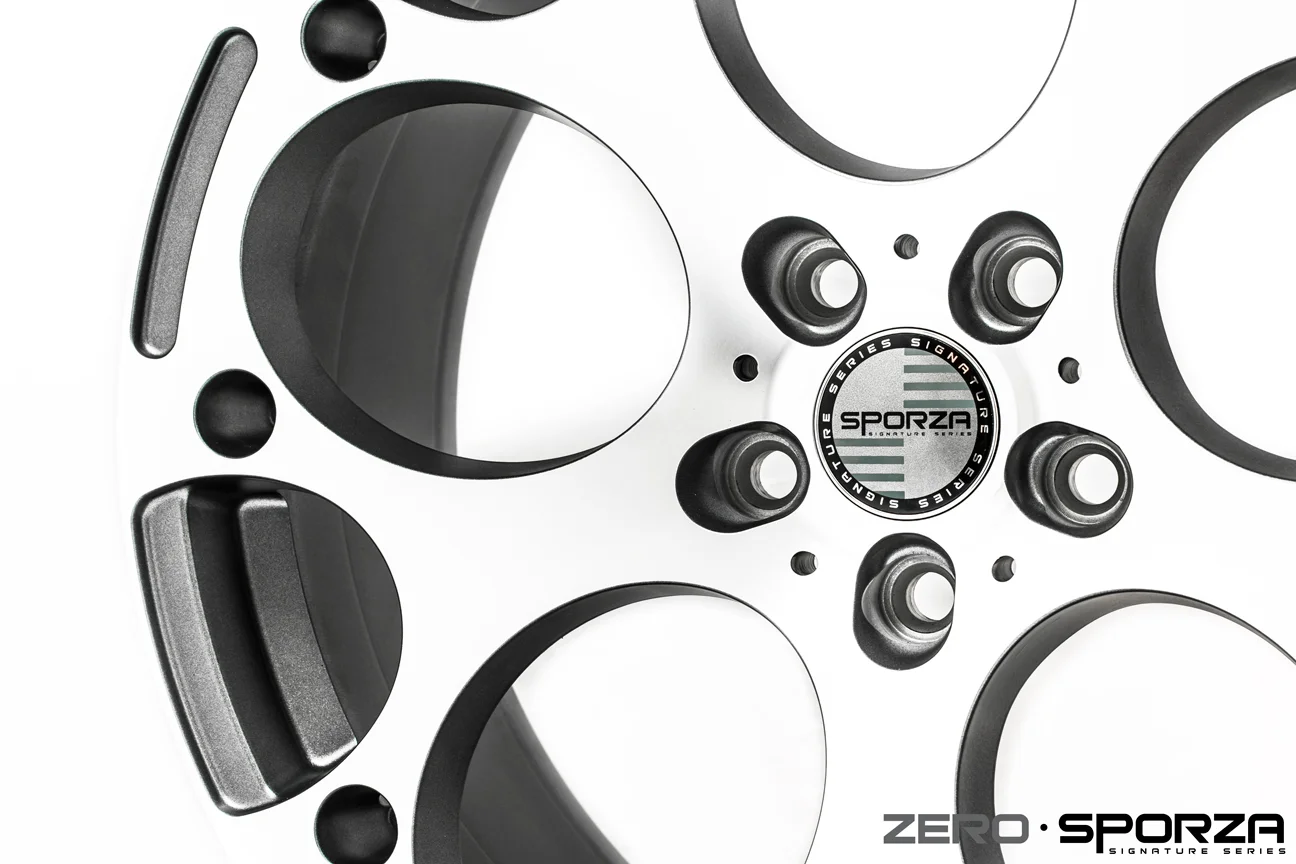 Zero Concave Satin Graphite Machined