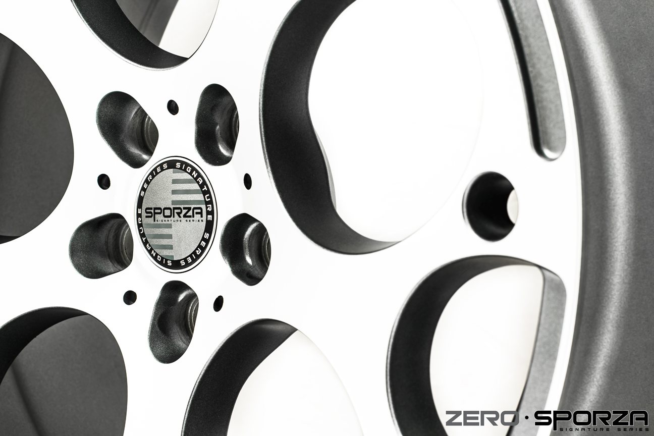 Zero Concave Satin Graphite Machined