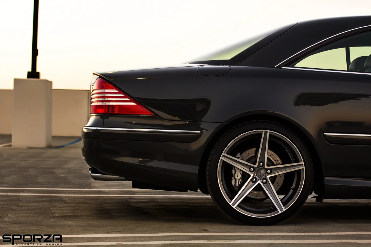 Topaz Concave Gunmetal Machined