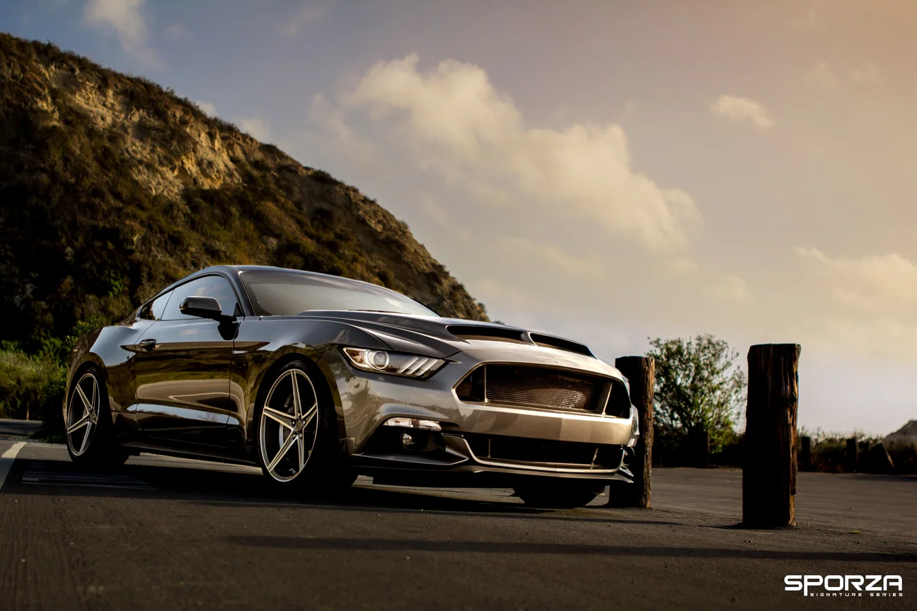 Topaz Concave Gunmetal Machined