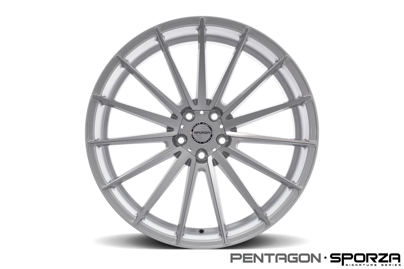 SPORZA PENTAGON CONCAVE BRUSHED SHILVER