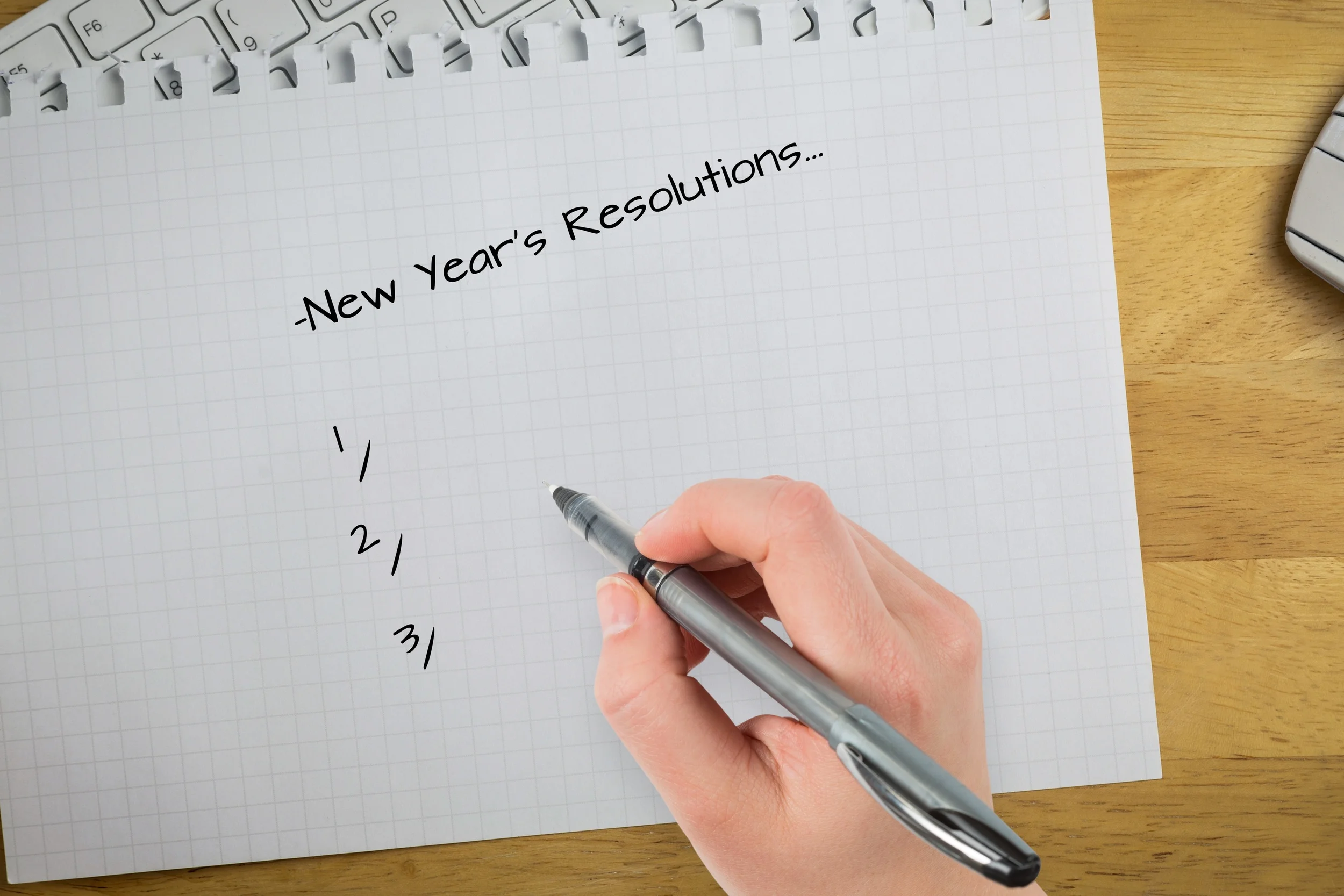 This year, use your New Year’s resolution to create a new habit