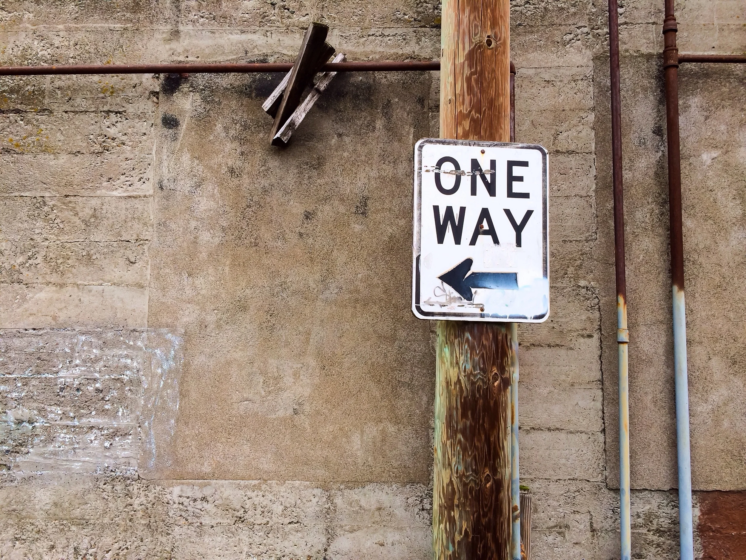 There is only one way to reach a goal