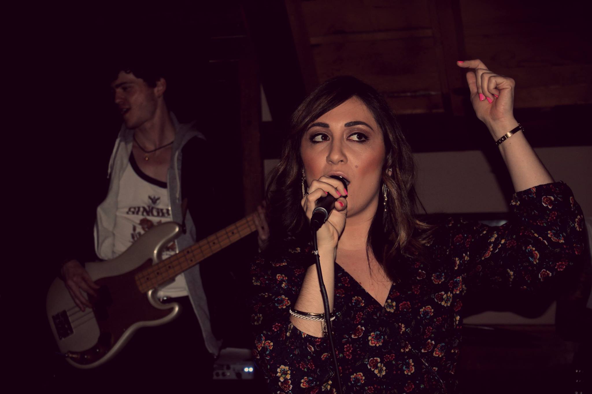 Performing at The Sunset Jam, West Hollywood 2016