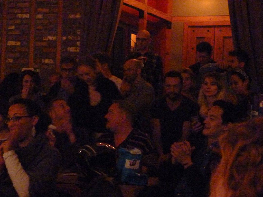 Attractive and delighted crowd