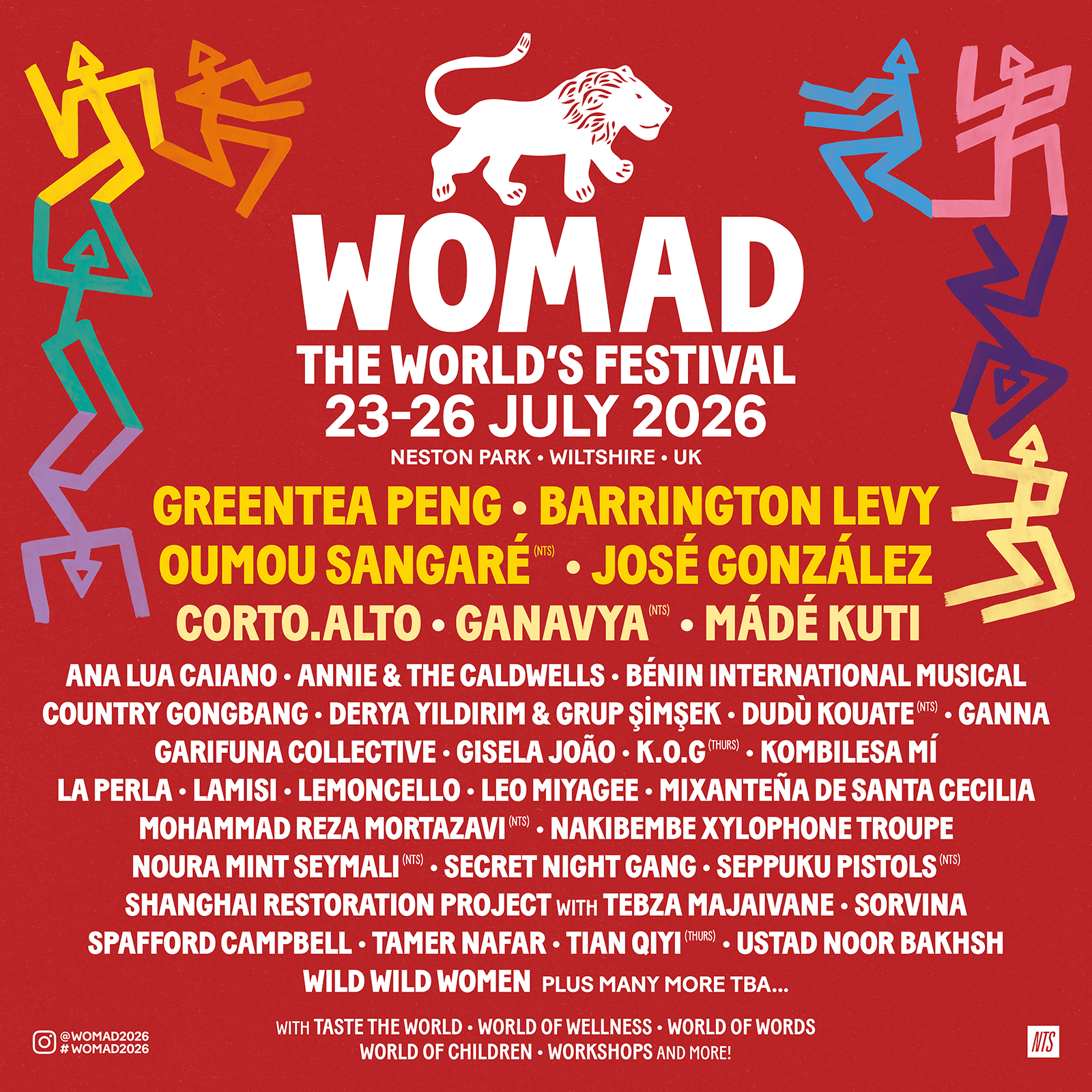 UK-Wiltshire, Neston Park, WOMAD