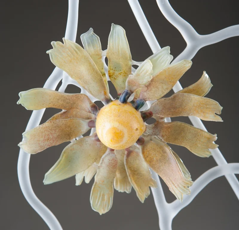 Approximately 4 1/2 inches, glass