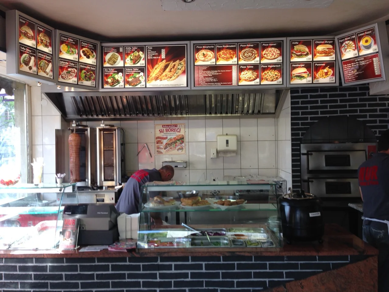 Nur's new menu with plenty of pictures. 