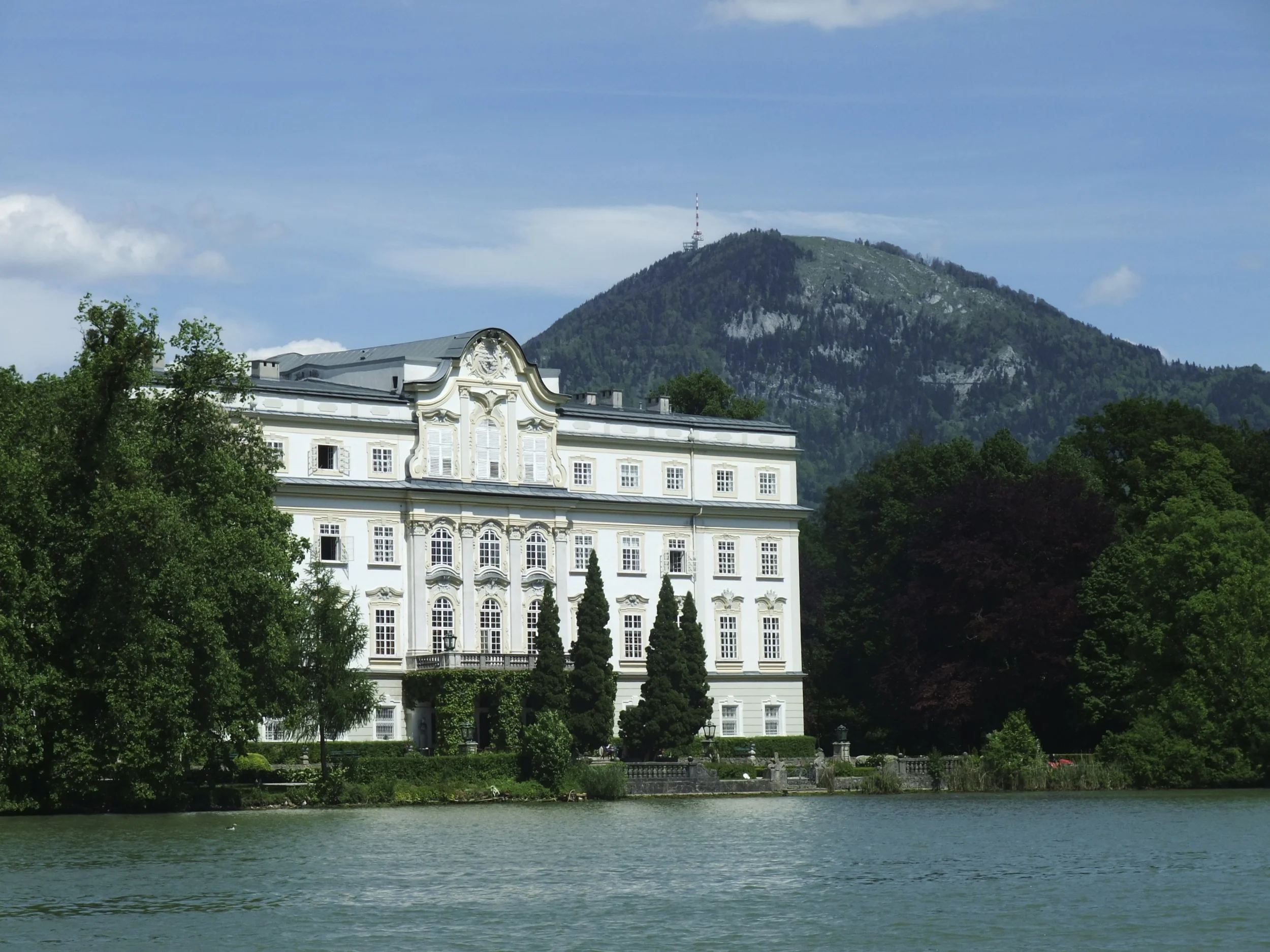 Back of the house used as the von Trapp house in The Sound of Music