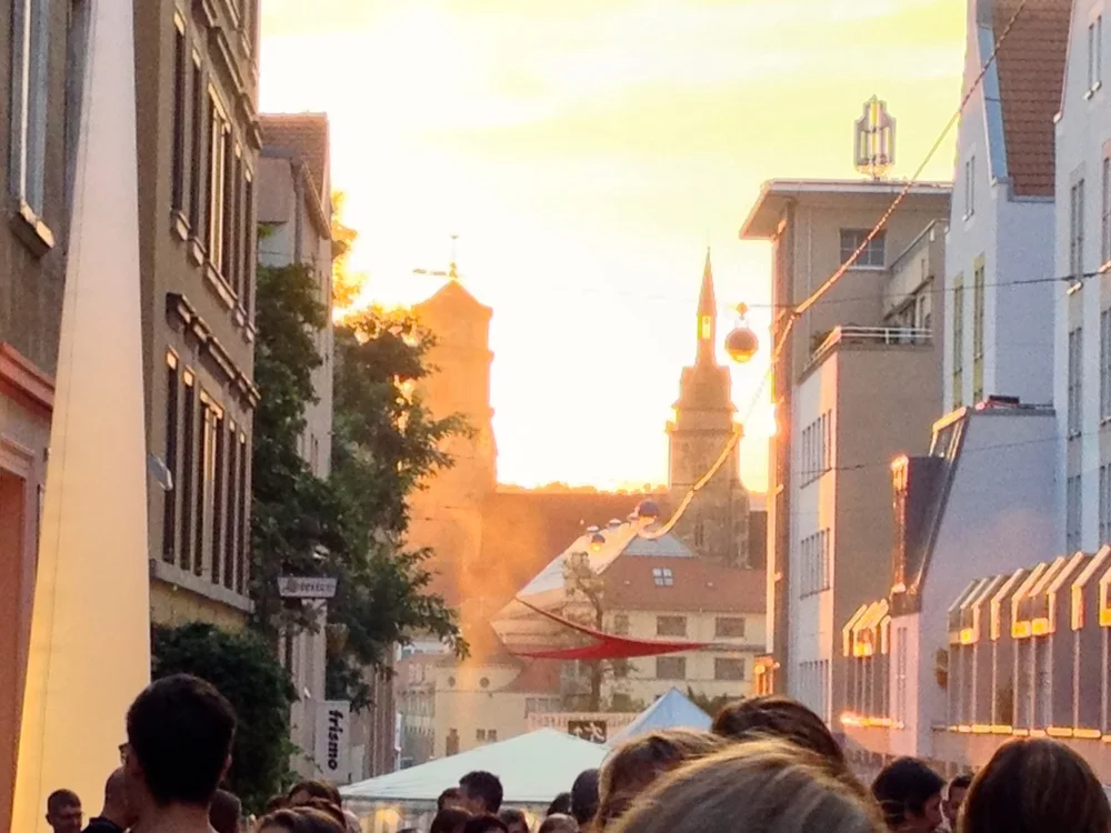 German Block Party at the Bohnenviertelfest