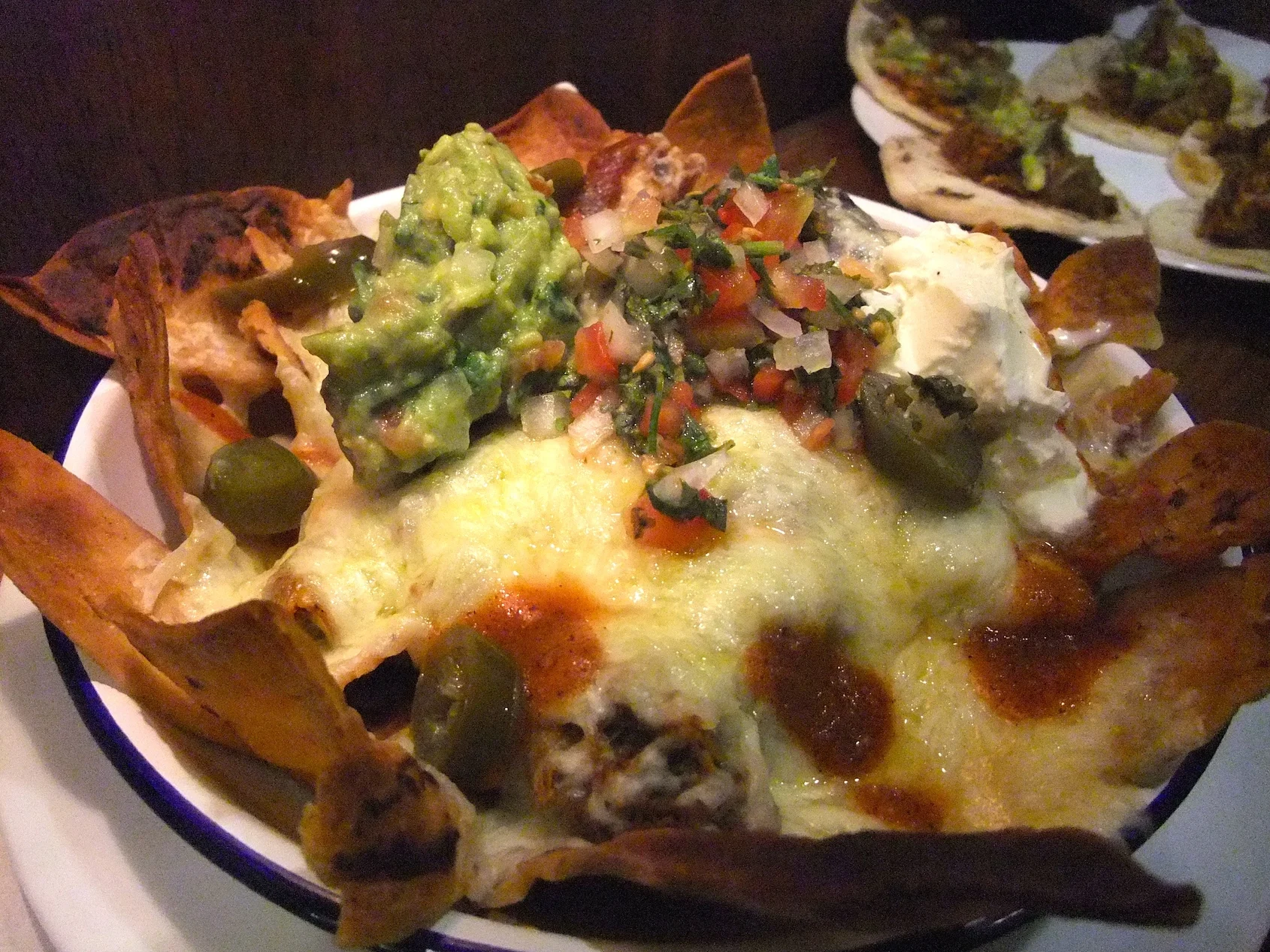 Nachos at El Pachuco (Barcelona)