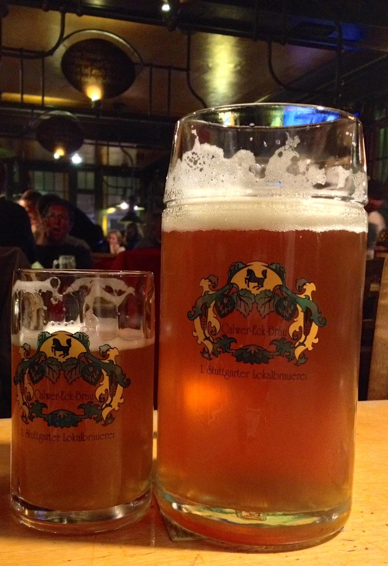 Traditional German Fare at Calwer-Eck Brauhaus