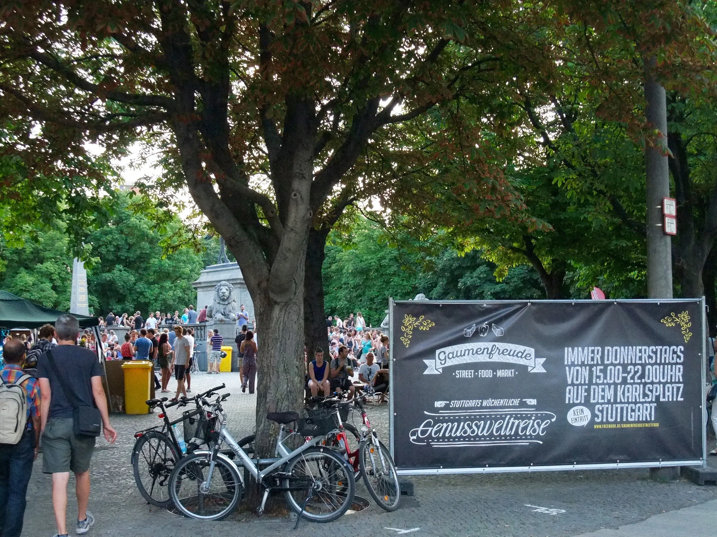 Street Food Thursdays in the Karlsplatz