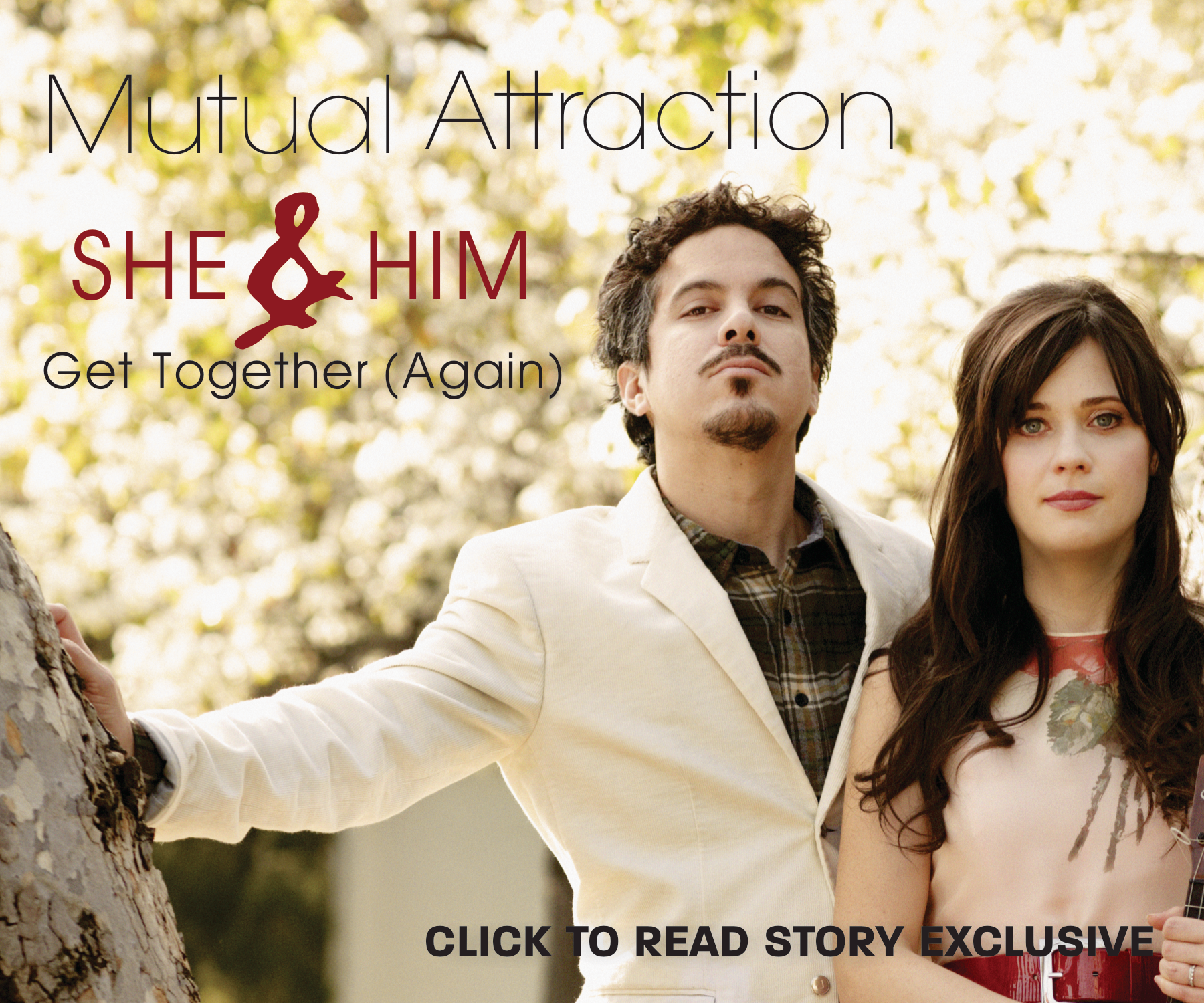 Digital Banner for She & Him