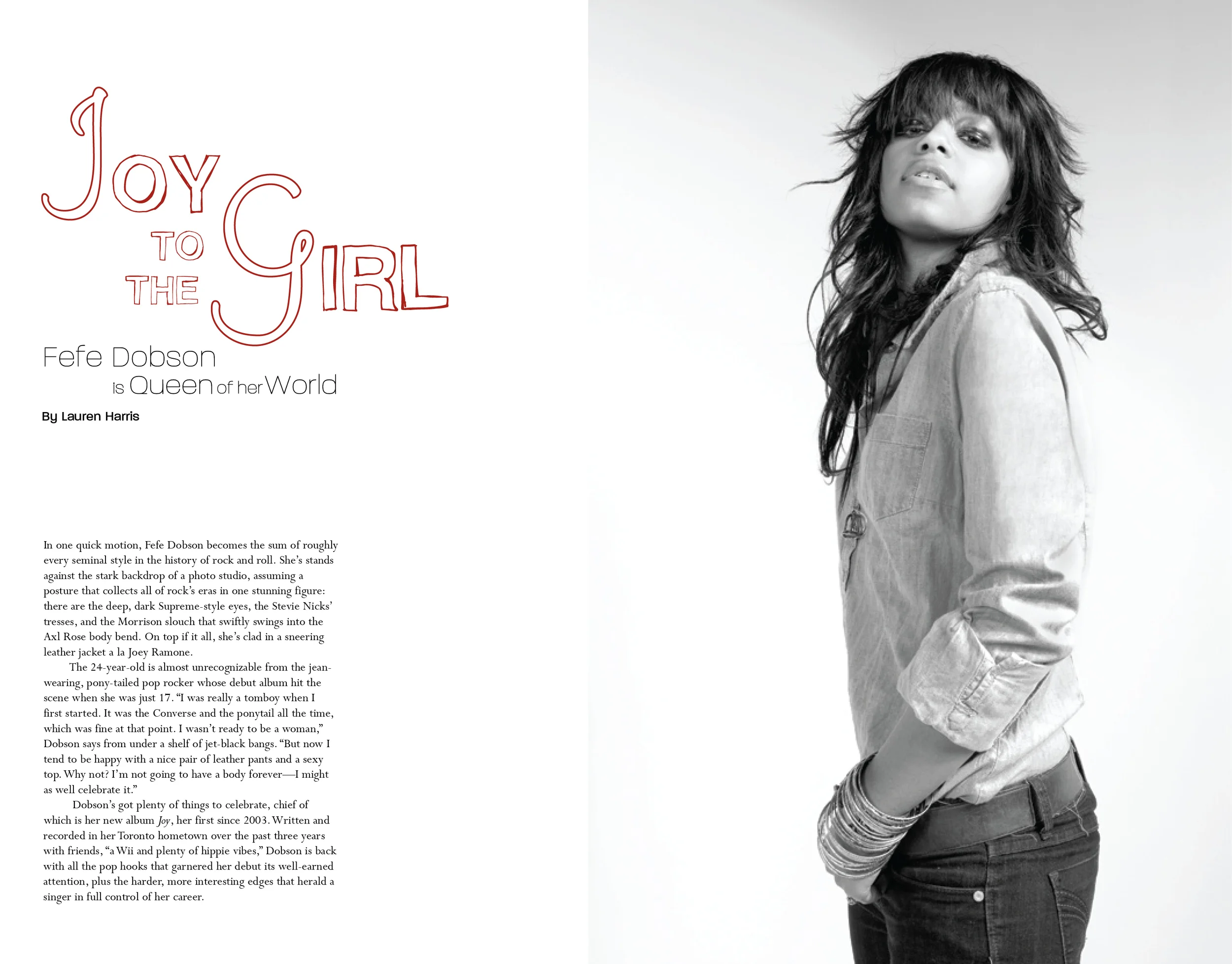 Title Treatment for Ragged Magazine