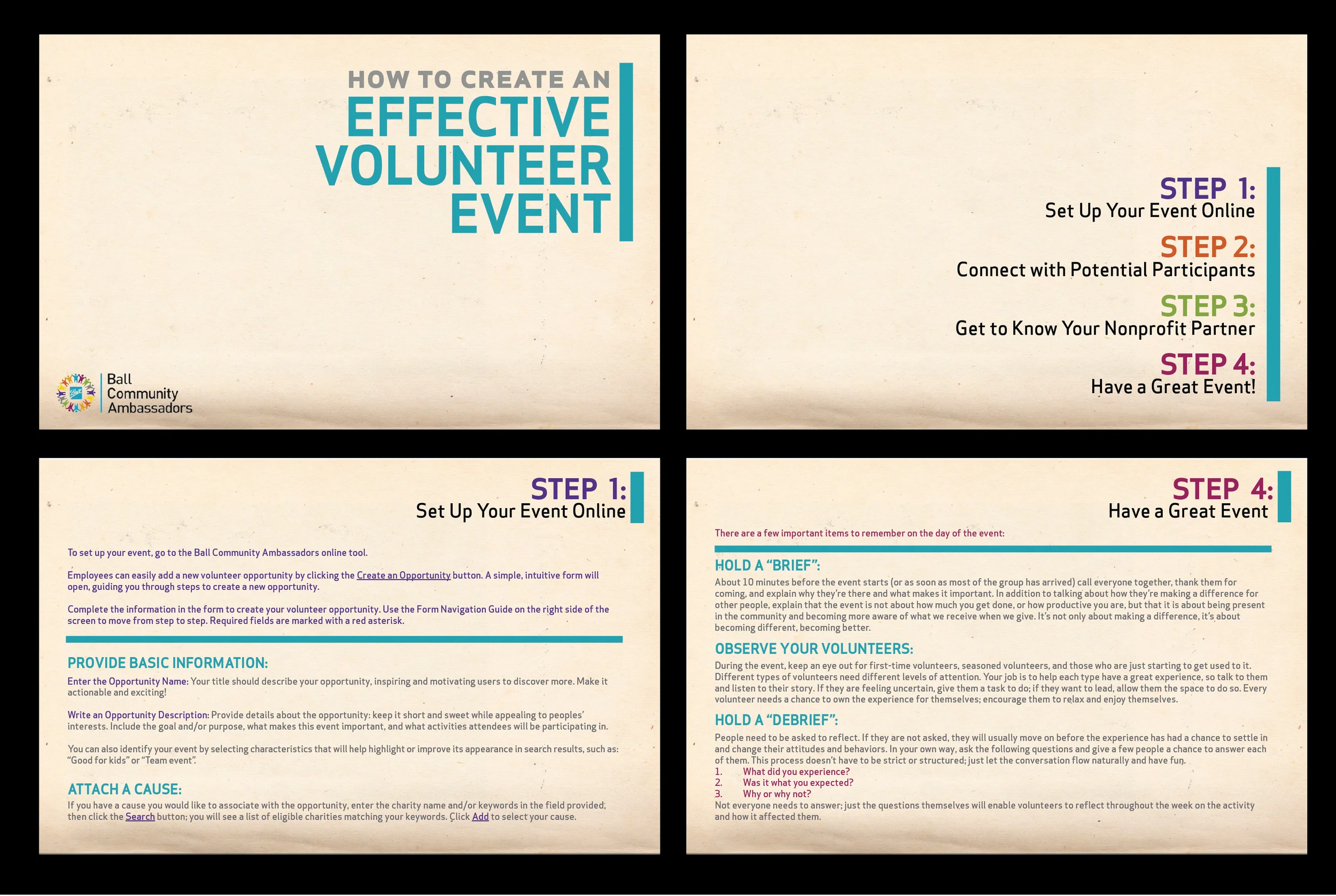 Volunteer Presentation Deck