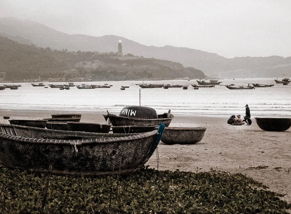Straw boats, Vietnam
