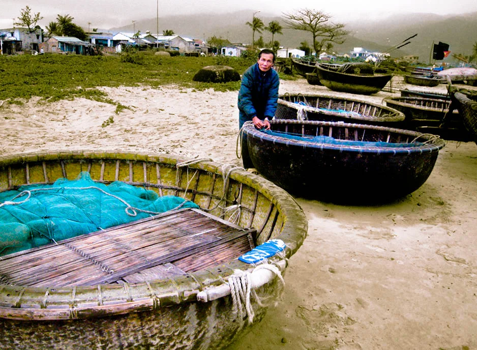 Straw boats, Vietnam
