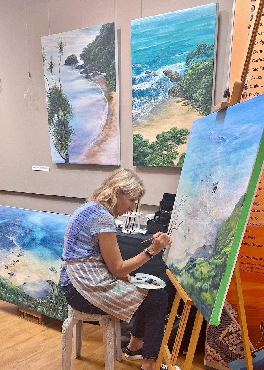 Sonia Fraser Artist Demonstration