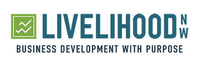 The Business Outreach Program of Portland State University wanted a friendly and modern logo to go along with the new name; Livelihood NW. After a lot of exploration, the client was drawn to this logo which symbolize the mountains and rivers found in the landscape of the pacific northwest as well as the upward-trending charts it also represents.