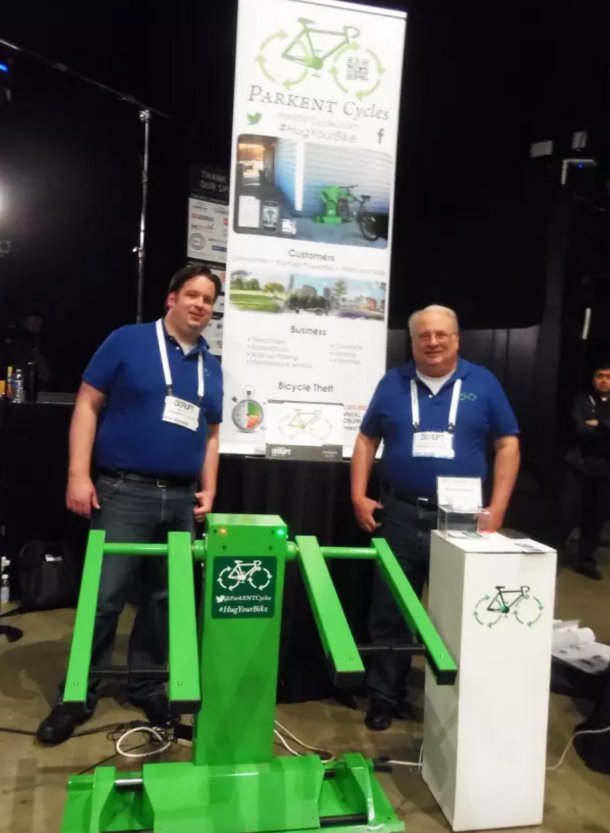 TechCrunch Disrupt New York. PHOTO | ParkENT Cycles