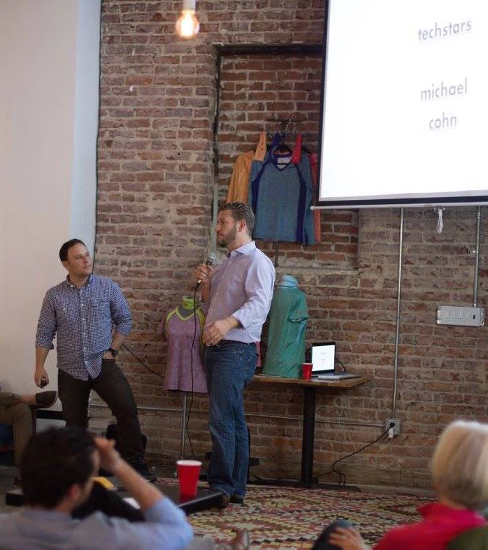Michael Cohn intros Techstars Atlanta . Missed the application deadline? Maybe watch this year's round closely and take a few notes. P HOTO: Bhargava Chiluveru of Chil Creative
