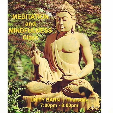 MEDITATION &amp; MINDFULNESS class - every Thursday evening 7-8pm at the UNITY BARN 
#meditation #mindfulness #dharma #buddha #meditatedoylestown #meditatebuckscounty #unitybarn #everyoneiswelcome #emptiness #karma #wisdom