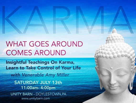 What Goes Around, Comes Around: How Karma Works

Saturday July 13

Have you ever wondered why bad things happen to good people? Join this lively workshop to understand the workings of karma and how some small positive adjustments in life can move you