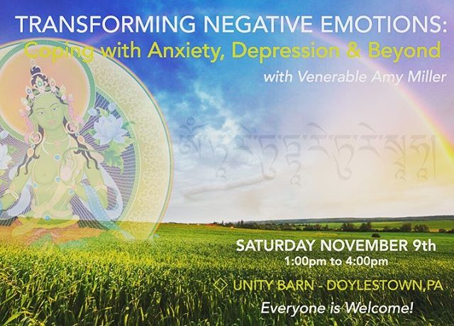 This meditation workshop, taught by @ajmiller108 will explore mindfulness methods derived from Buddha&rsquo;s teachings, that will help us become FEARLESS in the face of adversity.
🌈🌈🌈 Everyone Welcome - No experience necessary! 
Space is limited 