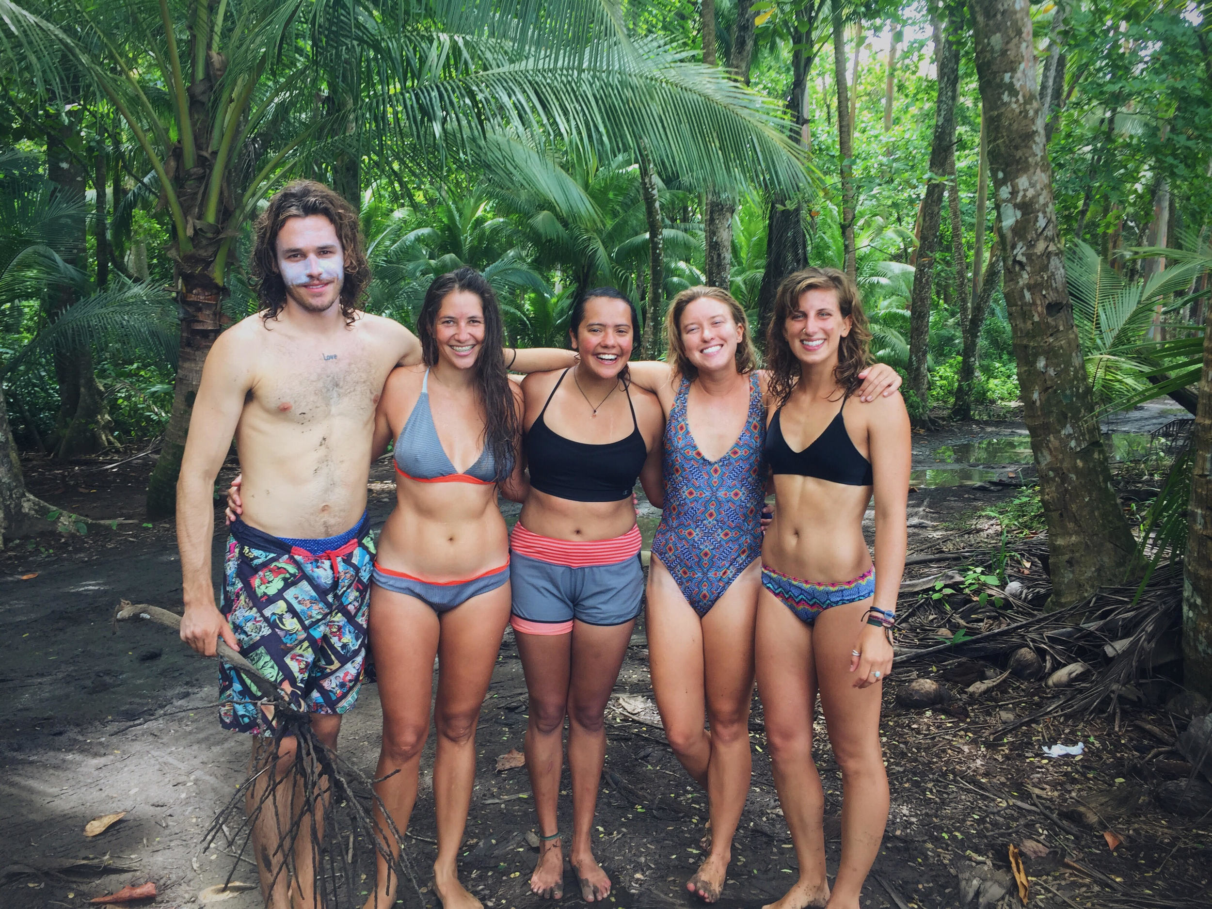The surf crew and me as their honorary surf babe for the week ^_^