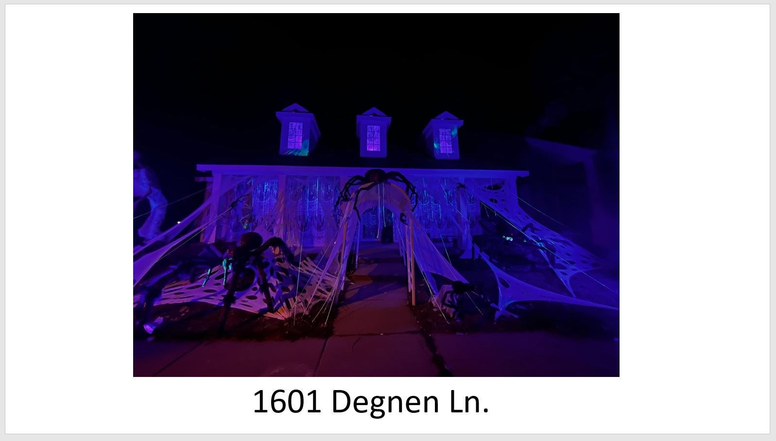 Halloween Decorating Contest Winners — Providence Homeowners Association