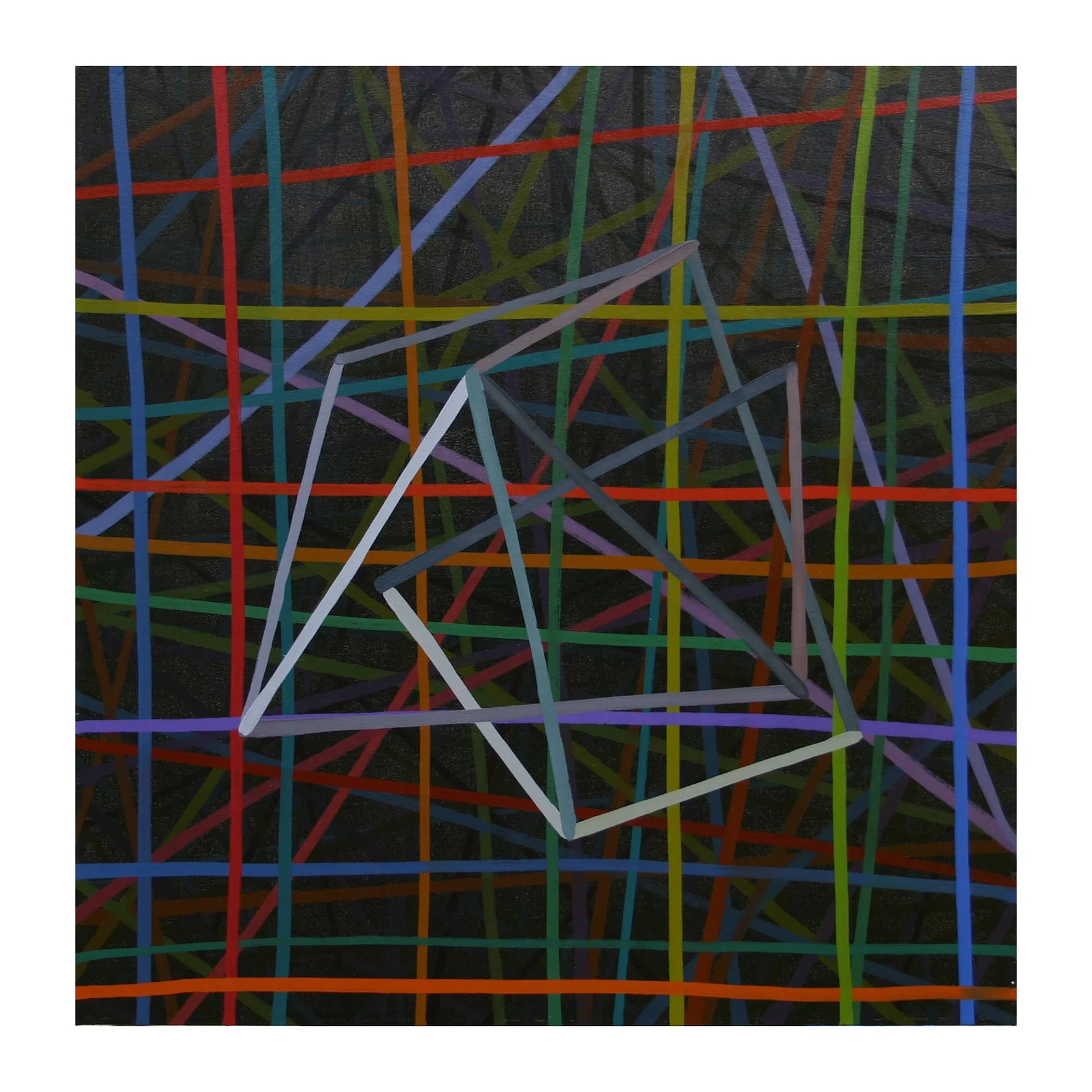 Dancing Lessons 6 40"x 39" Oil on Canvas 2017