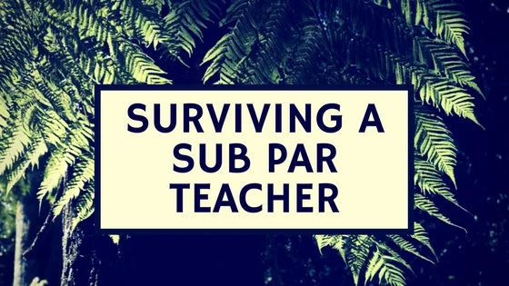 How to make the best of having a bad teacher