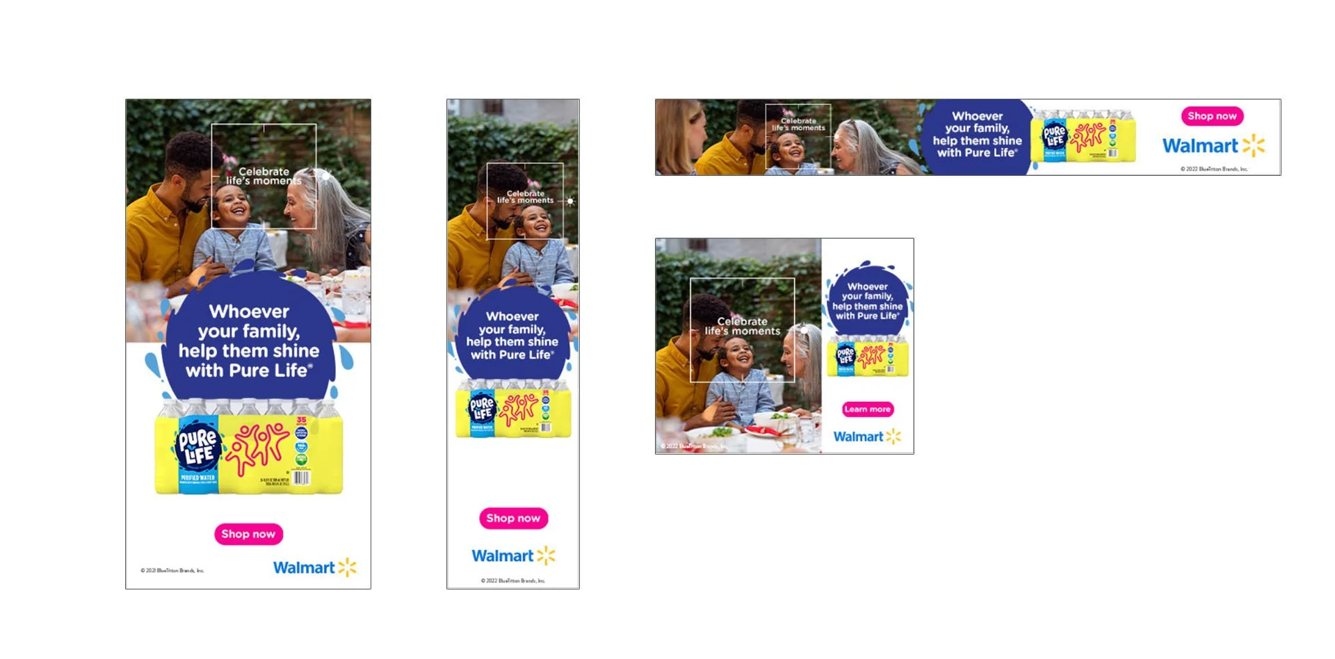 Celebrate Moments - Web Ad Campaign